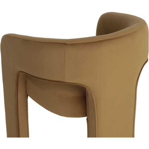Isidore Meg Gold Dining Armchair